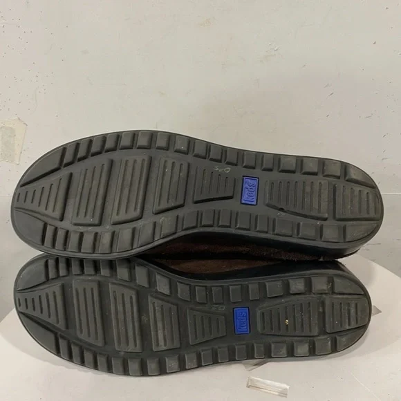 KEDS Womens Genuine Suede Ankle Boot Brown Sz 8.5 Buckle Pull On - Picture 6 of 9